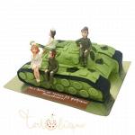 Праздничный торт танкисты и медсестры №726