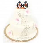 Свадебный торт Пингвины №127