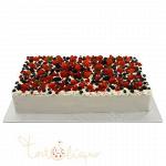 Свадебный торт ягодный рай №552