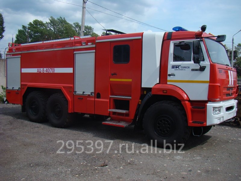 Автоцистерна пожарная АЦ-8-40 (70) Камаз 43118
