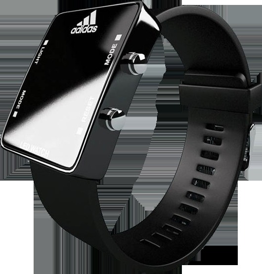 современные часы от Adidas adidas led watch от 10 шт -