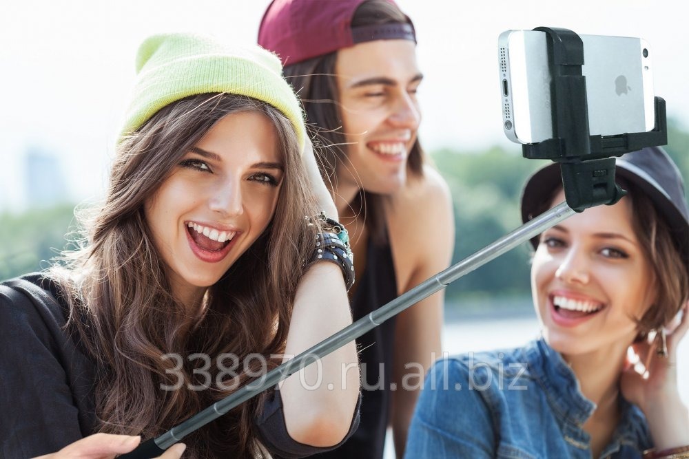 Палка для селфи (монопод) Selfie Stick с кнопкой bluetooth