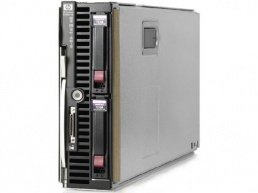 Блейд-сервер HP Proliant BL460c G6 Server Blade 2xXeon Six-Core 5650 (2 CPU, 2.67 GHz, 12МБ кэш, Socket LGA1366)/32Gb (4x8) pc3-10600 DDR3/no HDD SAS (SATA) 2.5