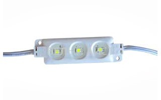 LED Module 3PCS SMD5050,75*12MM W:40-45LM,DC12V,White