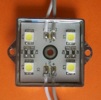 Модуль LED Module 4PCS SMD5050,35*35MM W:55-65LM,DC12V,White