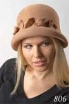 Женская шляпка Wol'ff из чешского велюра 806