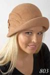 Женская шляпка Wol'ff из чешского велюра 803