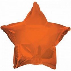 Шар Звезда, темно-оранжевый 813031V