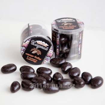Какао-бобы в темном шоколаде, арт. КБ-02