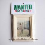 Шоколадная открытка "Балерина Дега" 140мм х 100мм, арт. Отк-072Б