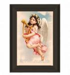 Шоколадная открытка "Девочка ангел" 140мм х 100мм, арт. Отк-208Г