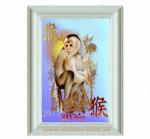 Шоколадная открытка "Год обезьяны" 140мм х 100мм, арт. отк-283Б