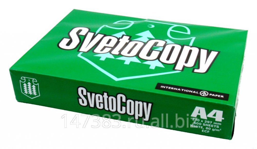 Бумага офисная SVETOCOPY (Светокопи)