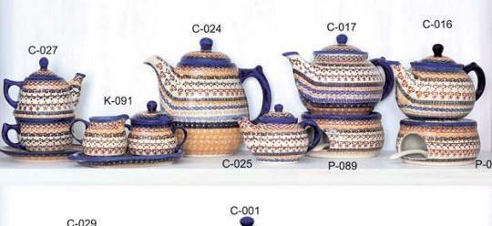 Чайники керамические