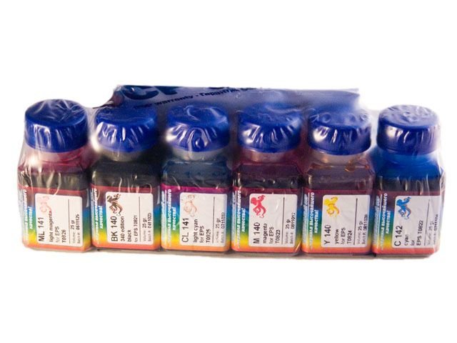 Комплект чернил OCP (6 цветов по 25 грамм) для принтеров и МФУ Epson, использующих чернила Claria