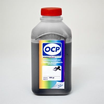 Чернила OCP BKP 44 для Canon PGI-520bk, PGI-425bk, PG-37, PG-40, PG-50, PG-440, PG-510, PG-512, PGI-5bk Black Pigment 500 гр.