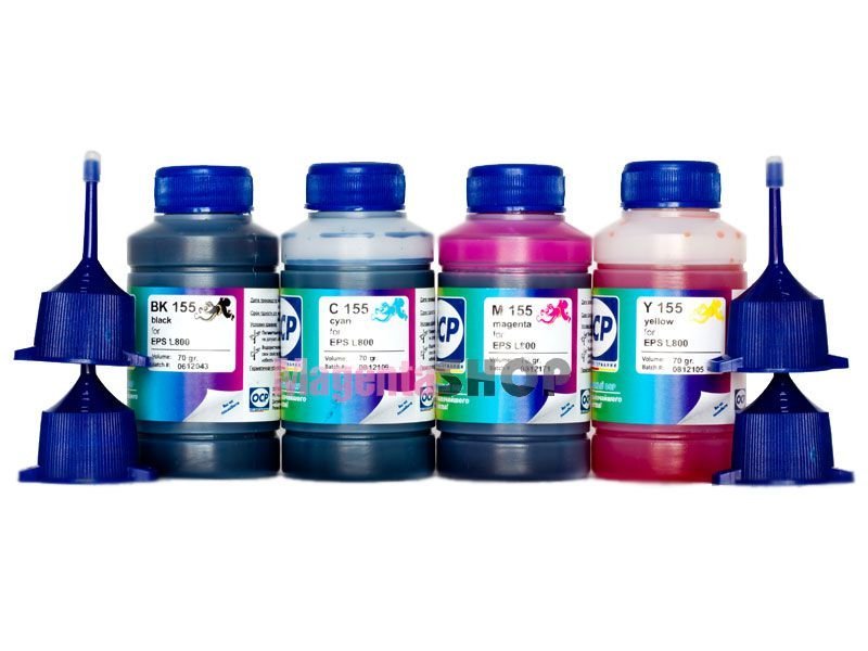 Чернила OCP для Epson Inkjet Photo L100, L110, L120, L132, L200, L210, L222, L300, L312, L350, L355, L362, L366, L456, L550, L555, L1300 70x4