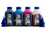 Экономичный набор чернил OCP (4 цвета по 500 грамм) для Epson L принтеров