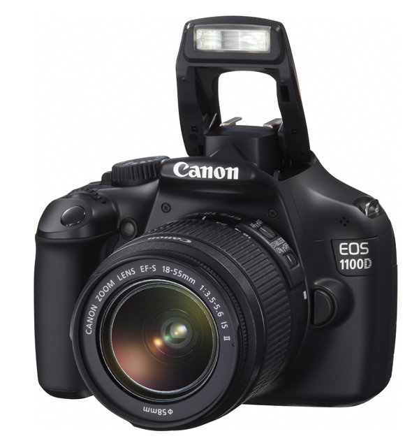 Зеркальный Фотоаппарат CANON EOS-1100 D IS Black 18-55
