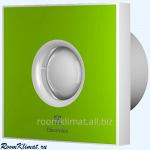 Вентилятор бытовой накладной для санузлов Electrolux Электролюкс Rainbow EAFR-100T green с таймером