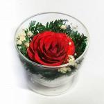 Розы стабилизированные в стекле