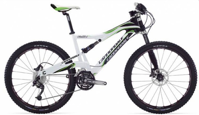 Велосипед двухподвесной Cannondale Rush Carbon 1