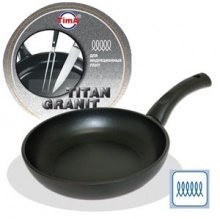 Сковорода TVS Titan Granit INDUCTION 24см  Италия IT-1124