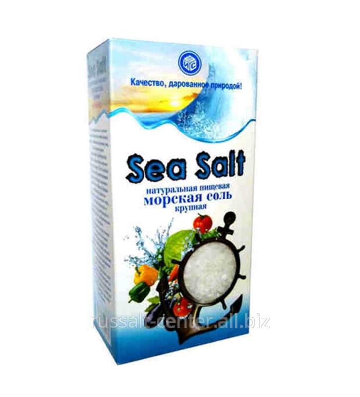 Соль поваренная пищевая молотая (морская), Помол №3, NaCl - 98,93%