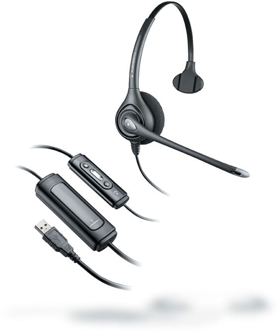 Гарнитура Plantronics SupraPlus Wideband USB