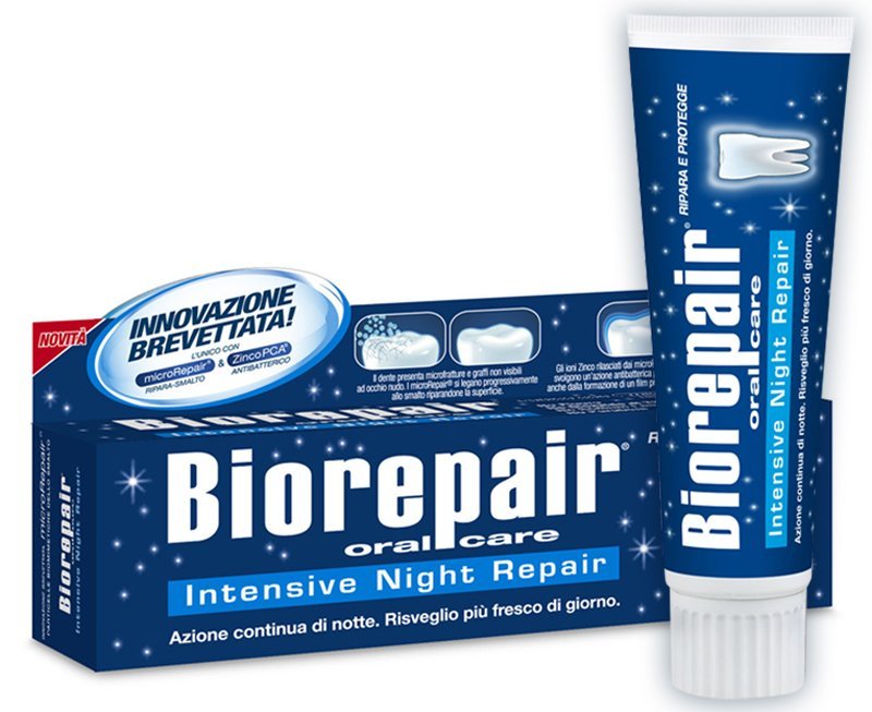 Зубные пасты  BioRepair ® Intensive Night Repair