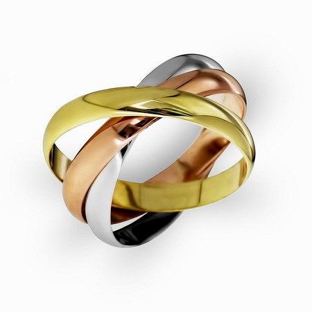 Обручальное кольцо «Вера, Надежда, Любовь»
