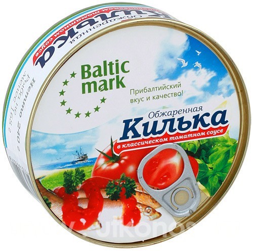 Обжаренная килька Balticmark