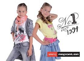 Одежда для подростков и детей от 7 до 14 лет  Young Reporte