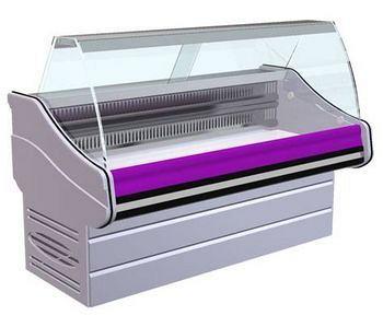 Среднетемпературные холодильные витрины Блюз-эконом