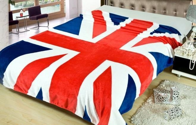 Плед Британский флаг