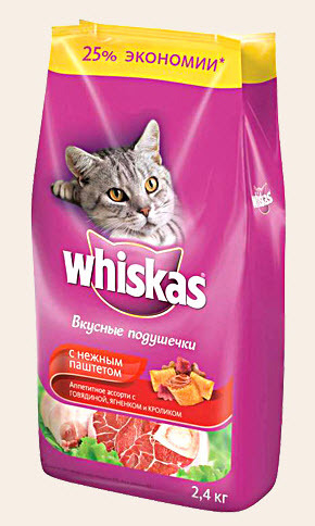 Сухой корм для кошек WHISKAS