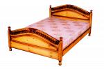 Кровать из массива сосны "Горка спираль"