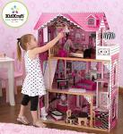 Кукольный домик для Барби "Амелия", с мебелью 14 элементов, KidKraft