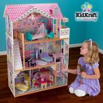 Кукольный домик для Барби "Аннабель", с мебелью 16 элементов, KidKraft