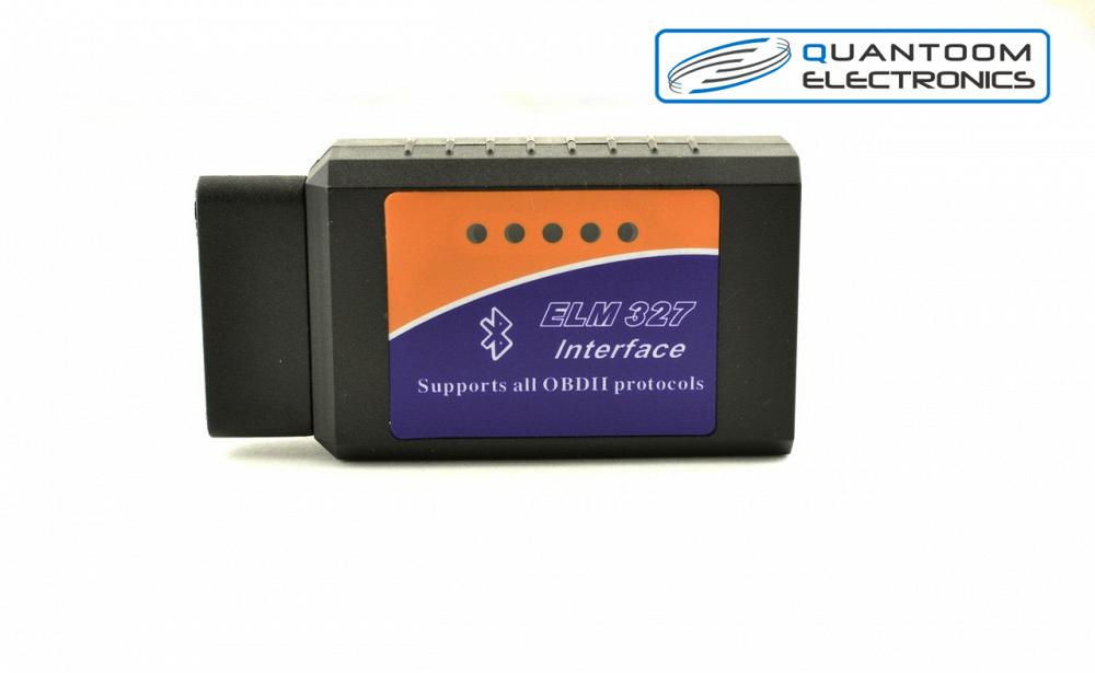 Адаптер OBDII адаптер Quantoom ELM327 Bluetooth