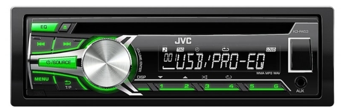 Автомагнитола JVC KD-R453E