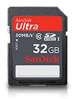 Карта памяти Sandisk Ultra SDHC 32Gb Class10