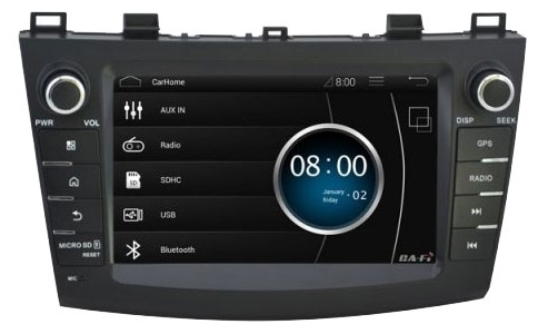 Штатная автомагнитола CA-FI DL4801000-0008 Mazda 3 10