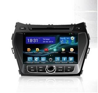 Штатное устройство Flyaudio G7127F01 Hyundai Santa Fe 2013