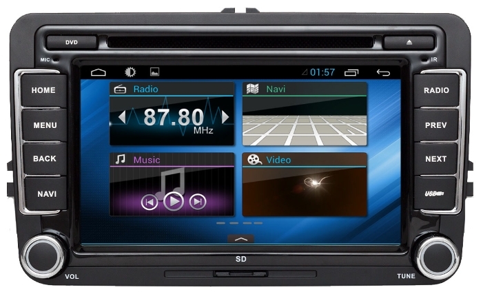 SIDGE Volkswagen EOS (2006-2011) Android 4.1