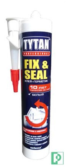 Клей-герметик MS-Polymer белый 290 мл Fix & Seal
