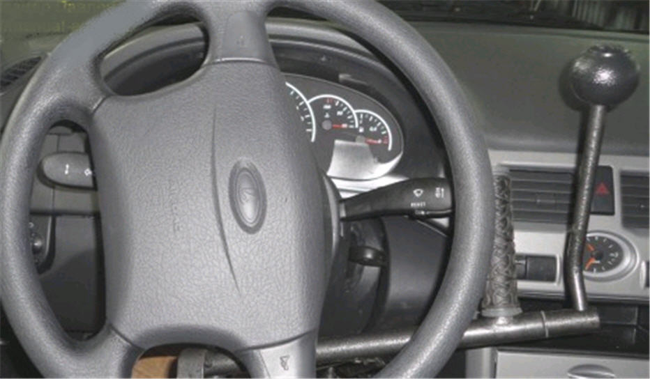 Ручное управление (газ, тормоз и сцепление) на автомобиль Приора