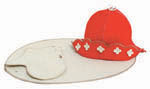 Комплект для бани и сауны Красная шапочка