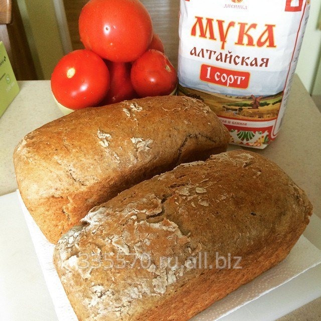Хлеб на закваске пшеничный и ржаной, 1 кг