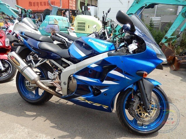 Мотоцикл  спортбайк No. B5026 Kawasaki ZX-6R